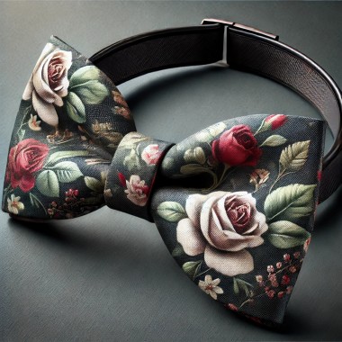 Papion „Rose Elegance” – Rafinament înflorat